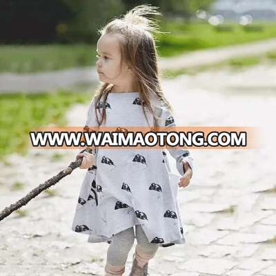 Factory direct sales puffy kids fancy umbrella skirt